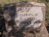 Rockwell, Barbara M